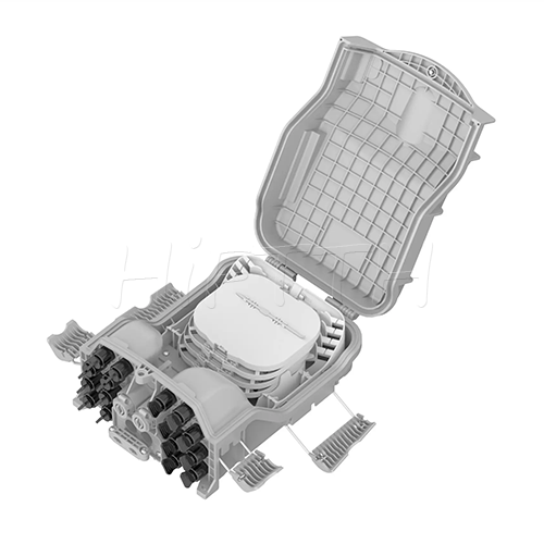 Pre-terminated fiber optic distribution box 16F-8